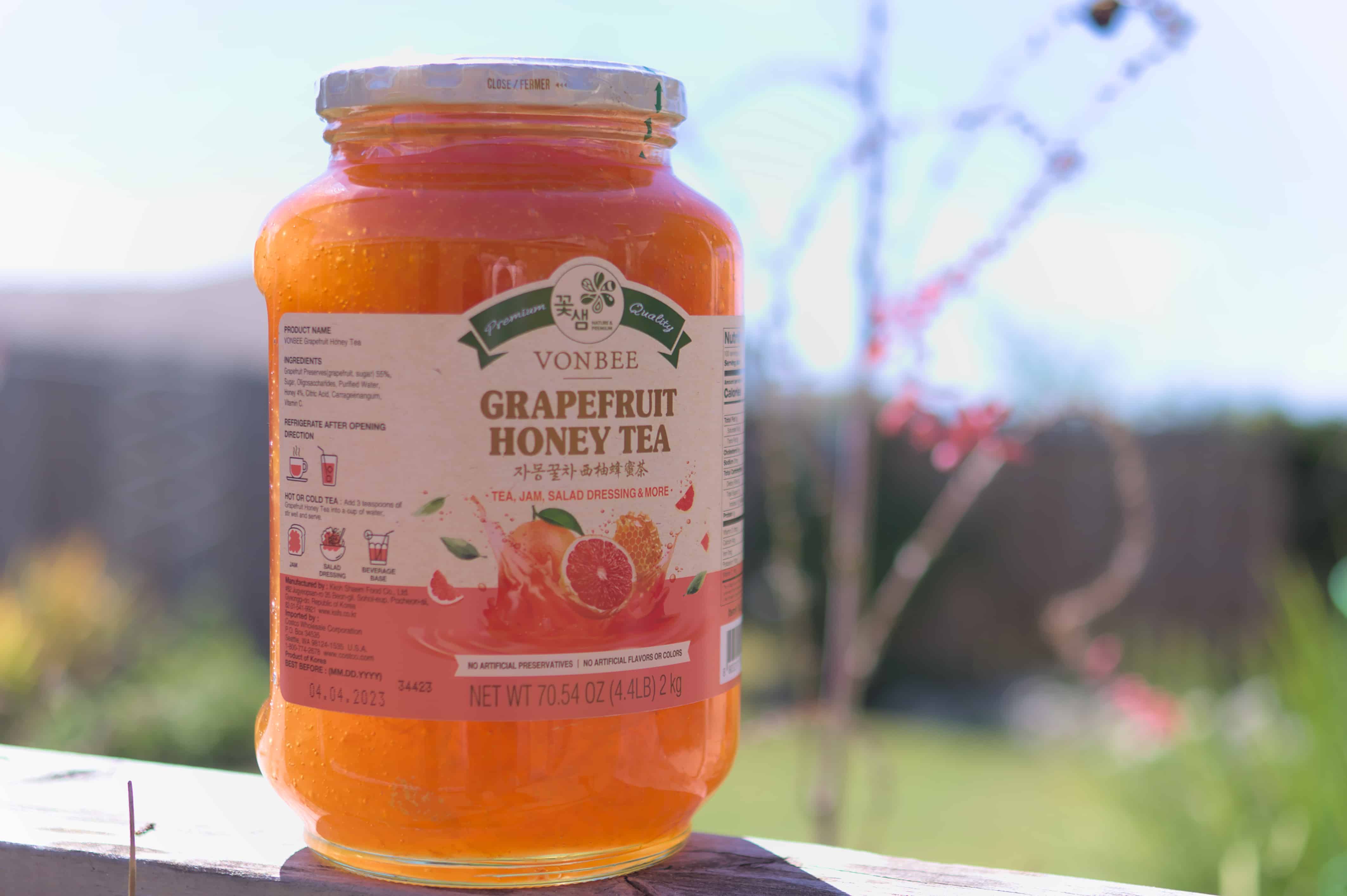 Vonbee Grapefruit Honey Tea