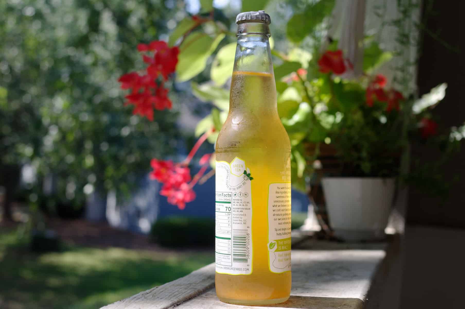 green bee honey soda green tea & lemon review
