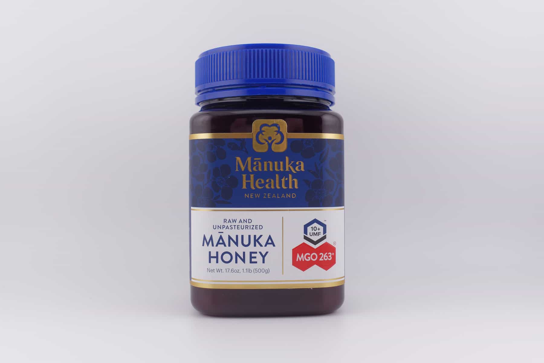 Manuka Health Raw Unpasteurized Honey Front Label The Honey Review